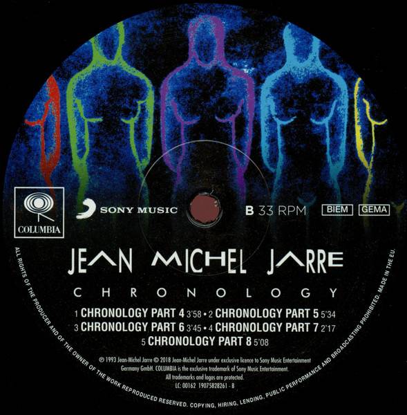 Jean Michel Jarre – Chronology